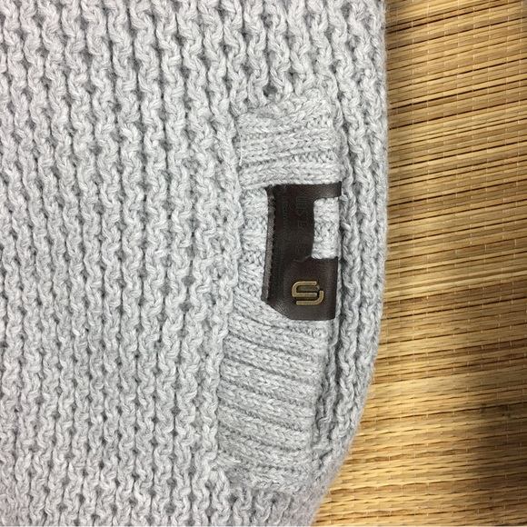 Leif Nelson Knitted Turtleneck Jacket - Winter Cardigan Sweaters Size M - Picture 13 of 14